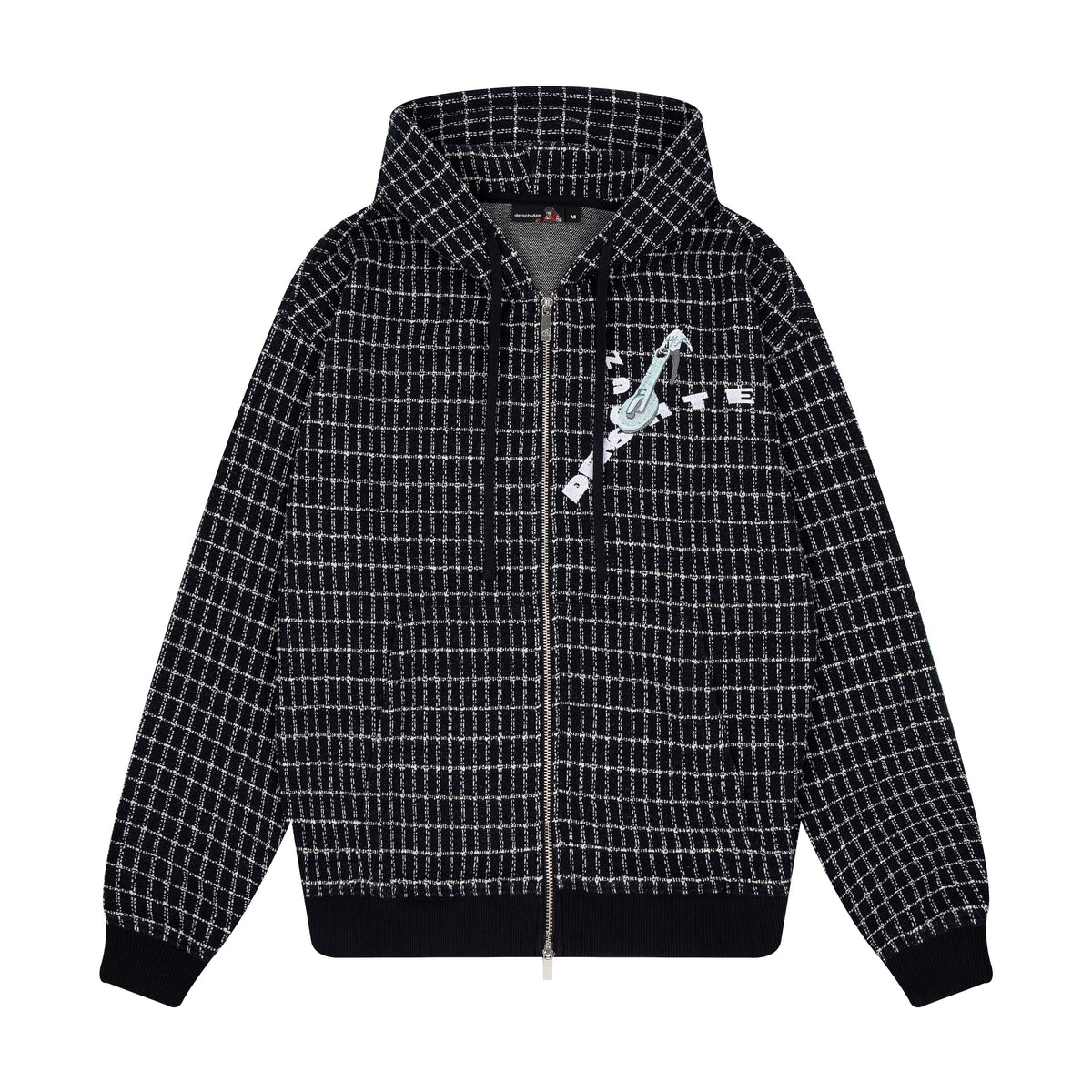 "on air" tweed Zip Up