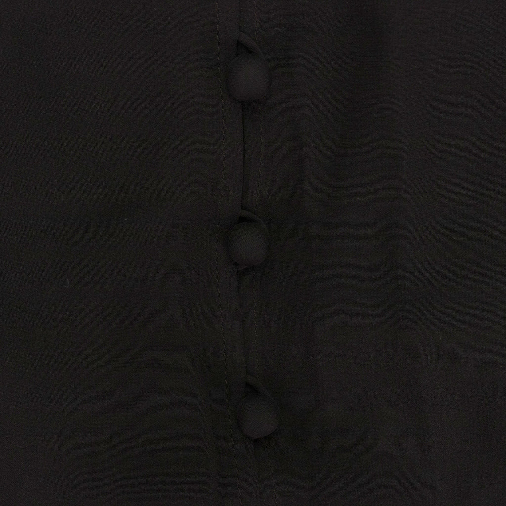 BROWN LACE V NECK FLARE SHORT DRESS