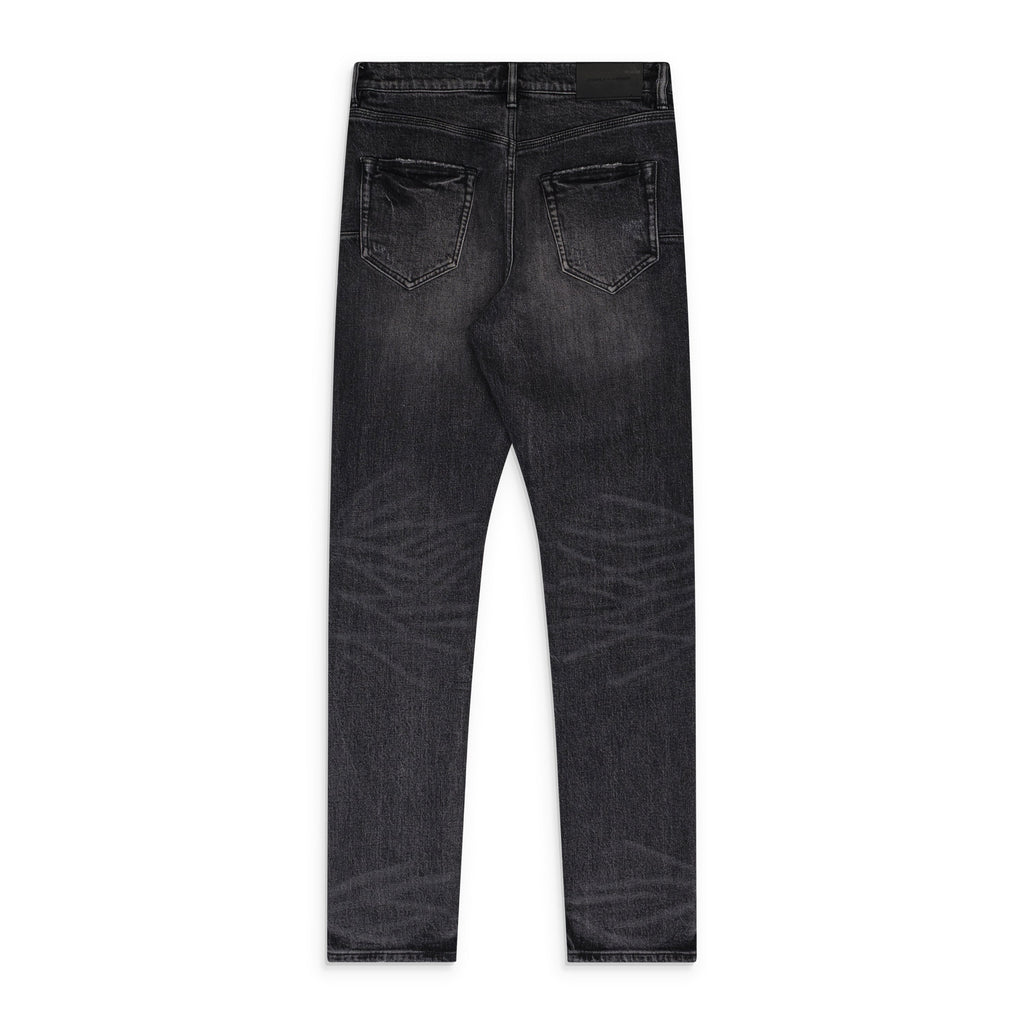 Black Vintage Dirty Staright Slim Jeans
