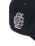 Anti Social Social Club logo-print baseball cap